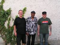 Ulises mit Michael und Fahrer 